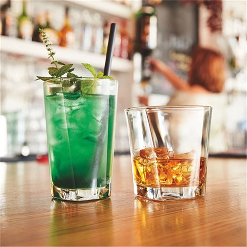 Arcoroc 370 ml prysm tumbler gelas kaca merimelma