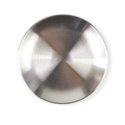 Piring Stainless Silver